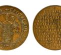 Medalja kovana u povodu obnove crkve sv. Vlaha iz 1707. godine