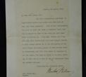 Originalno pismo predsjednika Wilsona