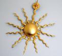 Pasko Baletin, Kazaljka s javnoga sata oblika sunca, 18. st., mjed; pozlata, pr=170 cm DUM KPM VR-143