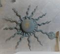 Pasko Baletin, Kazaljka s javnoga sata oblika sunca, 18. st., mjed; pozlata, pr=170 cm DUM KPM VR-143, prije restauracije
