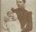 Majka s djetetom, nepoznati fotograf, kraj 19. stoljeća, želatinska fotografija kaširana na karton