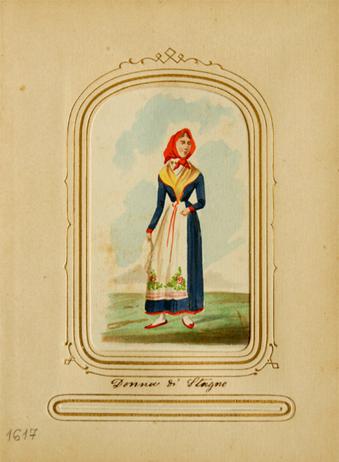 Donna di Stagno, a woman from Ston